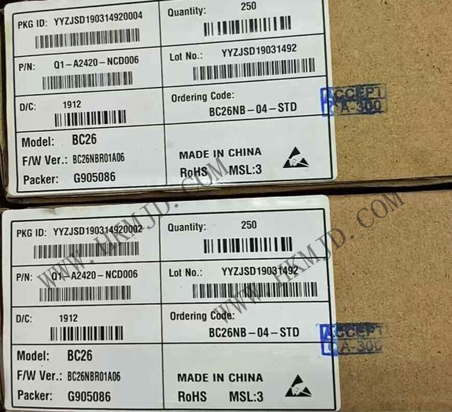 【原裝正品】移遠通信BC26NB-04-STD NB-IoT模塊，明佳達電子現(xiàn)貨供應
